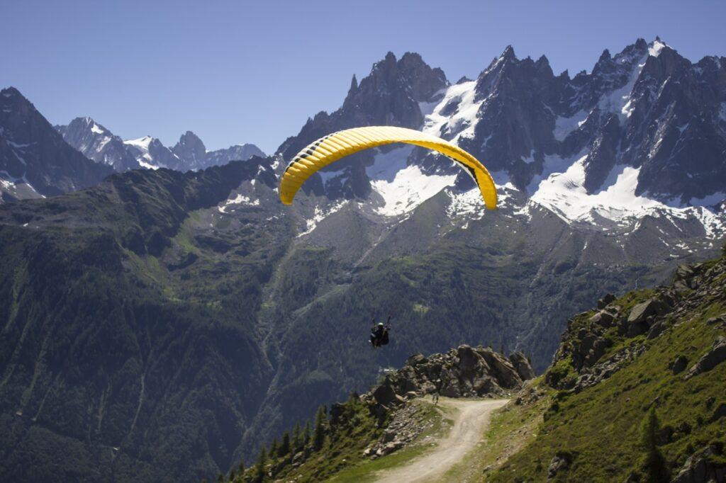 Aktivität paragliding