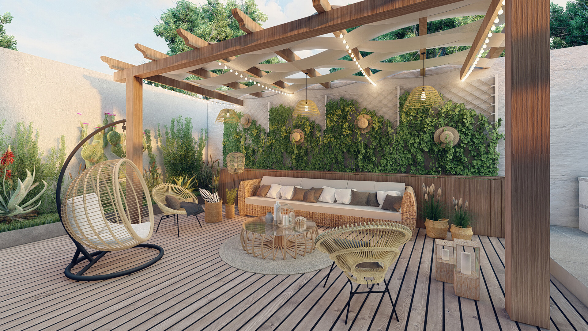 Mehr über den Artikel erfahren Mit einer Überdachung die heimische Terrasse in vollen Zügen genießen